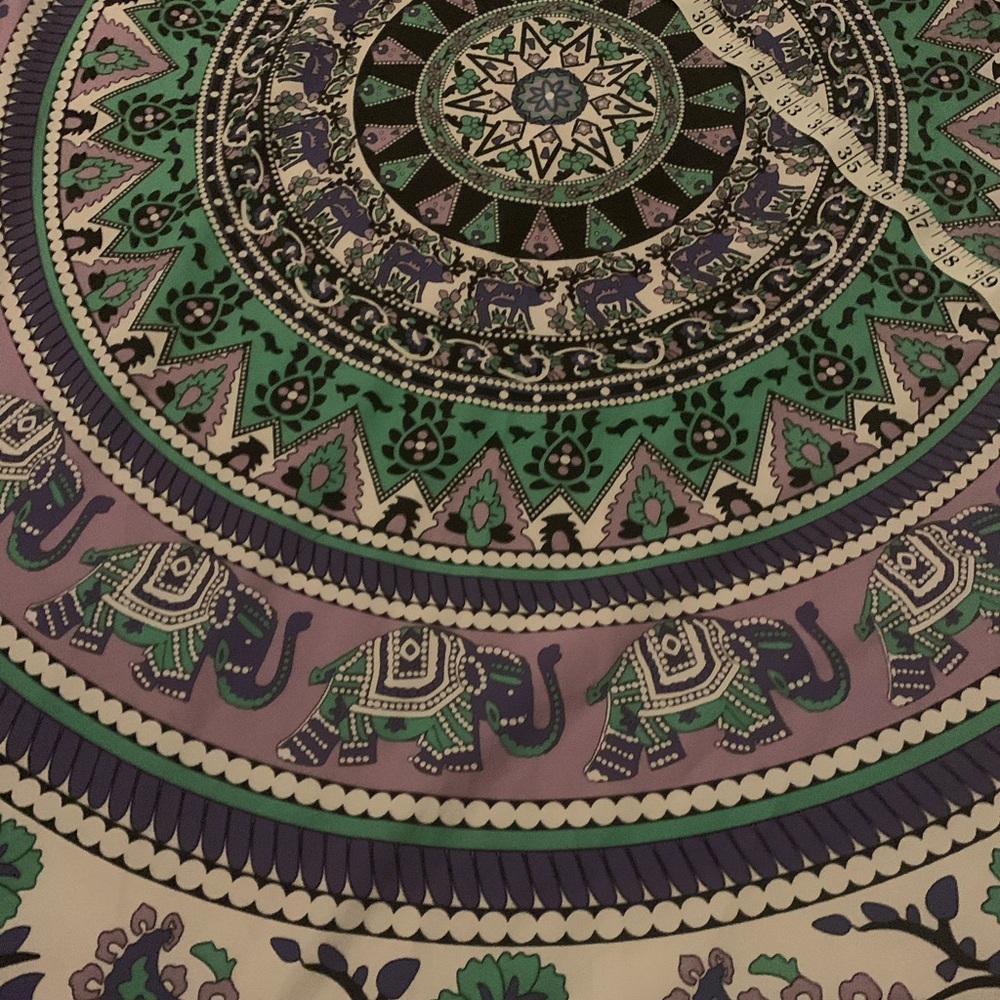 Gorgeous blue purple aesthetic tapestry.